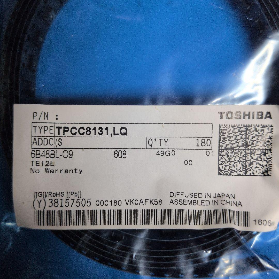 250pcs] Toshiba TPC8131 MOSFET 30V 10A - メルカリ
