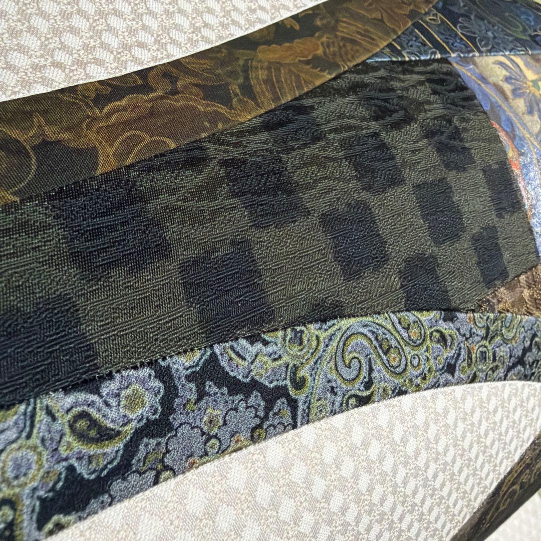 正絹　袋帯《粋なきりばめ模様》