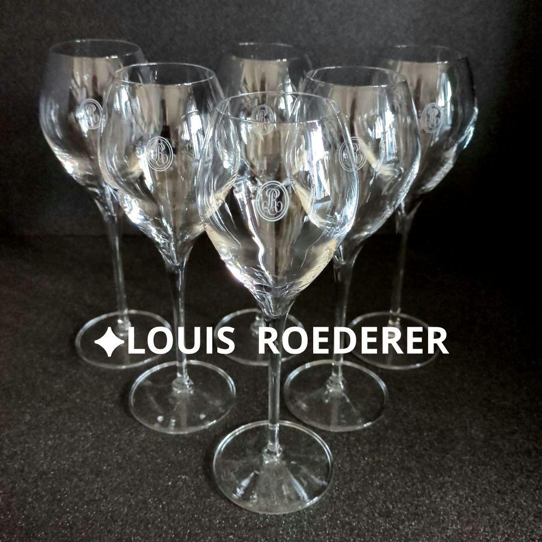 LOUIS ROEDERER ＆ LEHMANN コラボ シャンパングラス - メルカリ