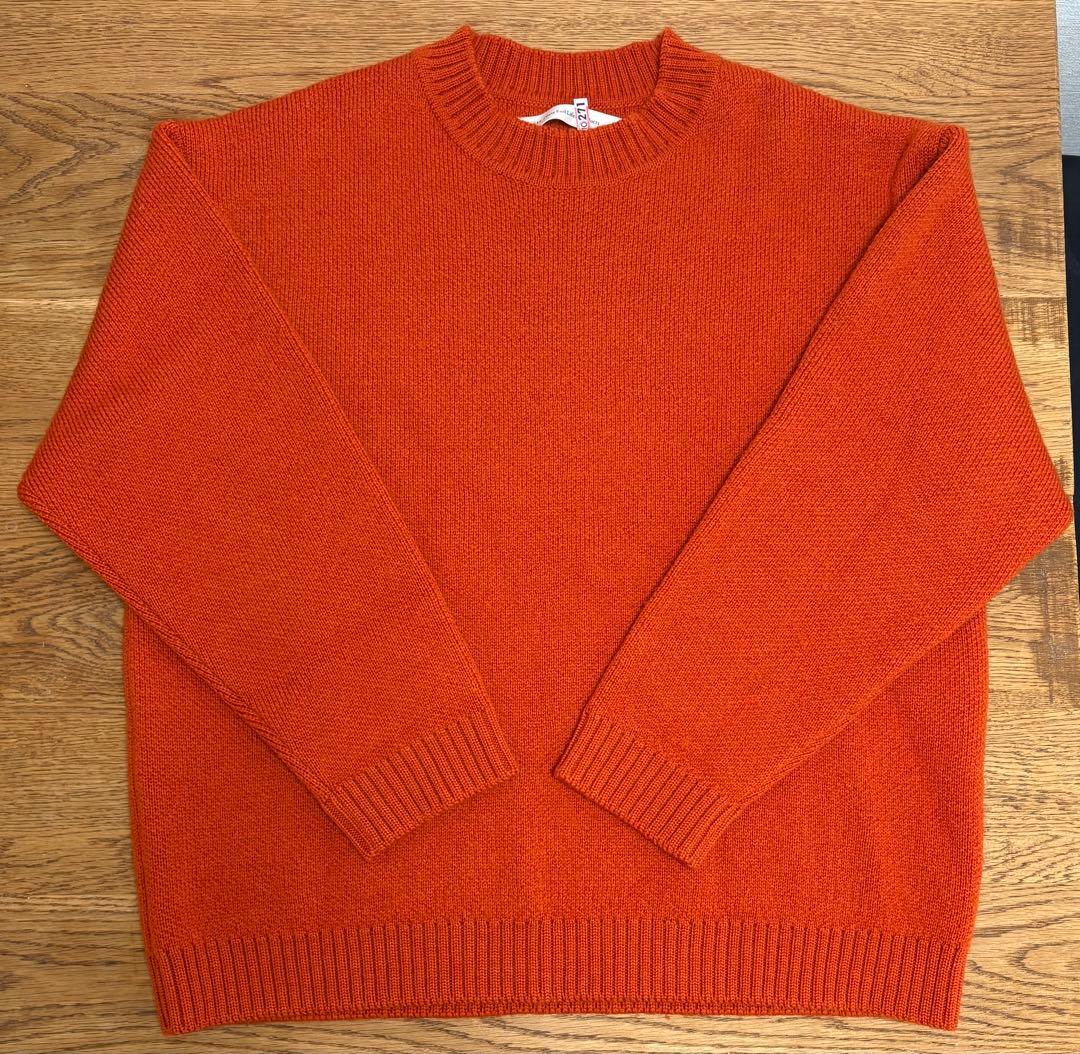 EEL ノルディックセータークラシック　オレンジ　サイズS EEL products / ノルディックセーター クラシック