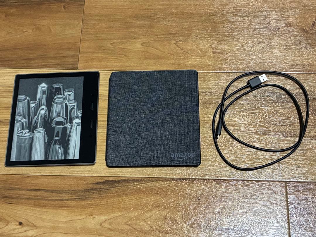 KindleOasis wifi+4G 32GB + カバー + マイクロusbの通販はau PAY