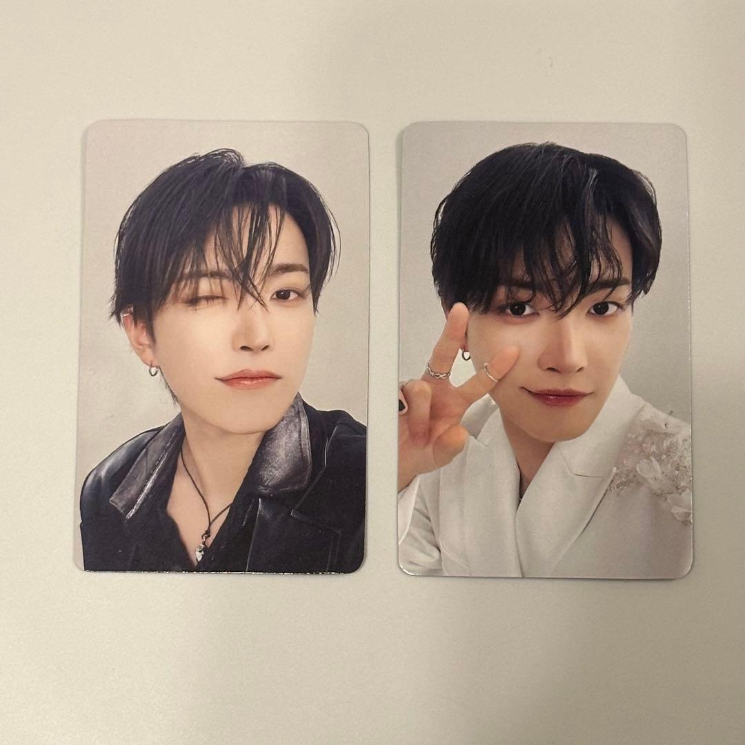 ATEEZ Ashes to Light ホンジュン 会場限定トレカ セット - メルカリ