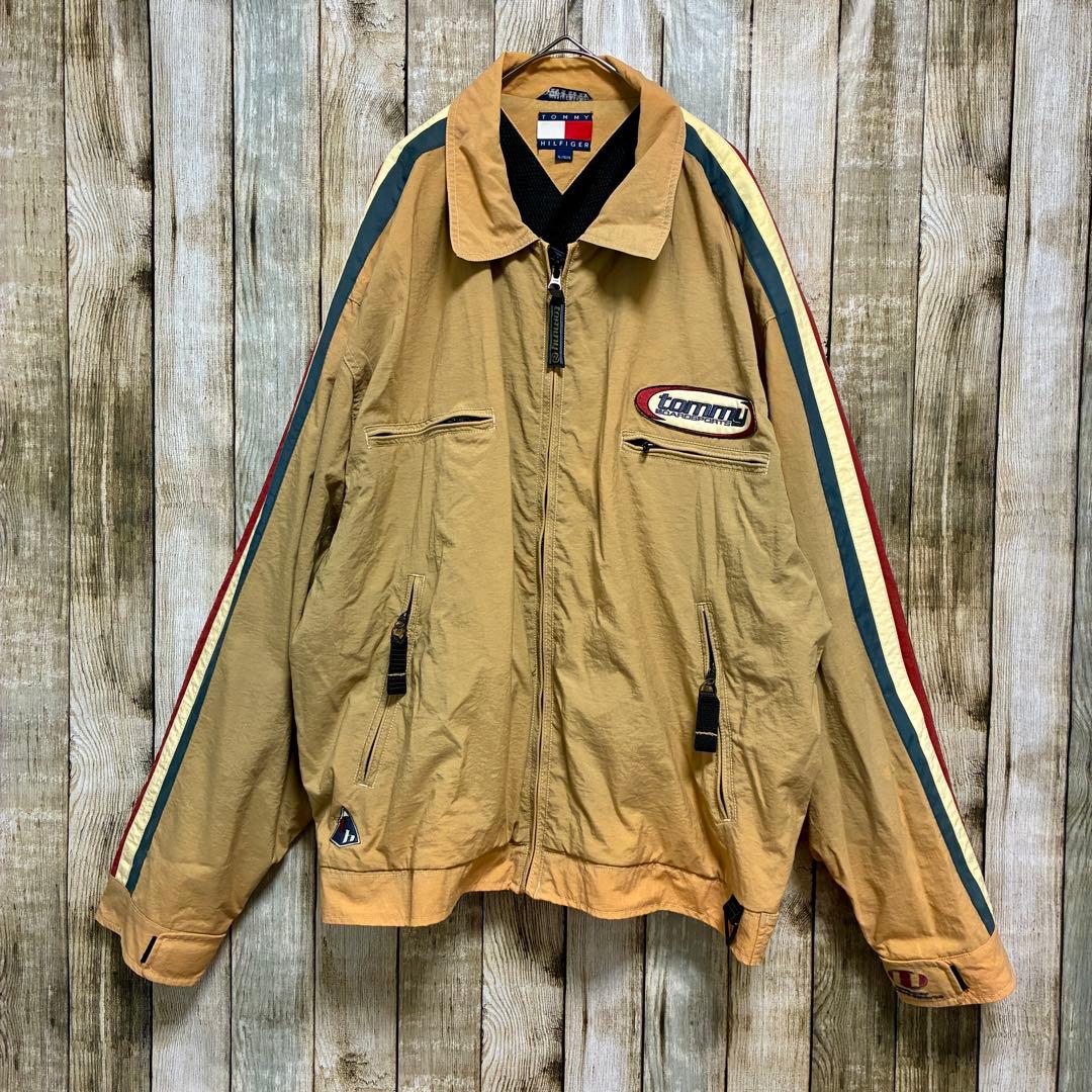   ナイロンジャケット XL 90s 鬼フェード 古着 古着 FedEx フェデックス リフレクター デザイン 2way ナイロン