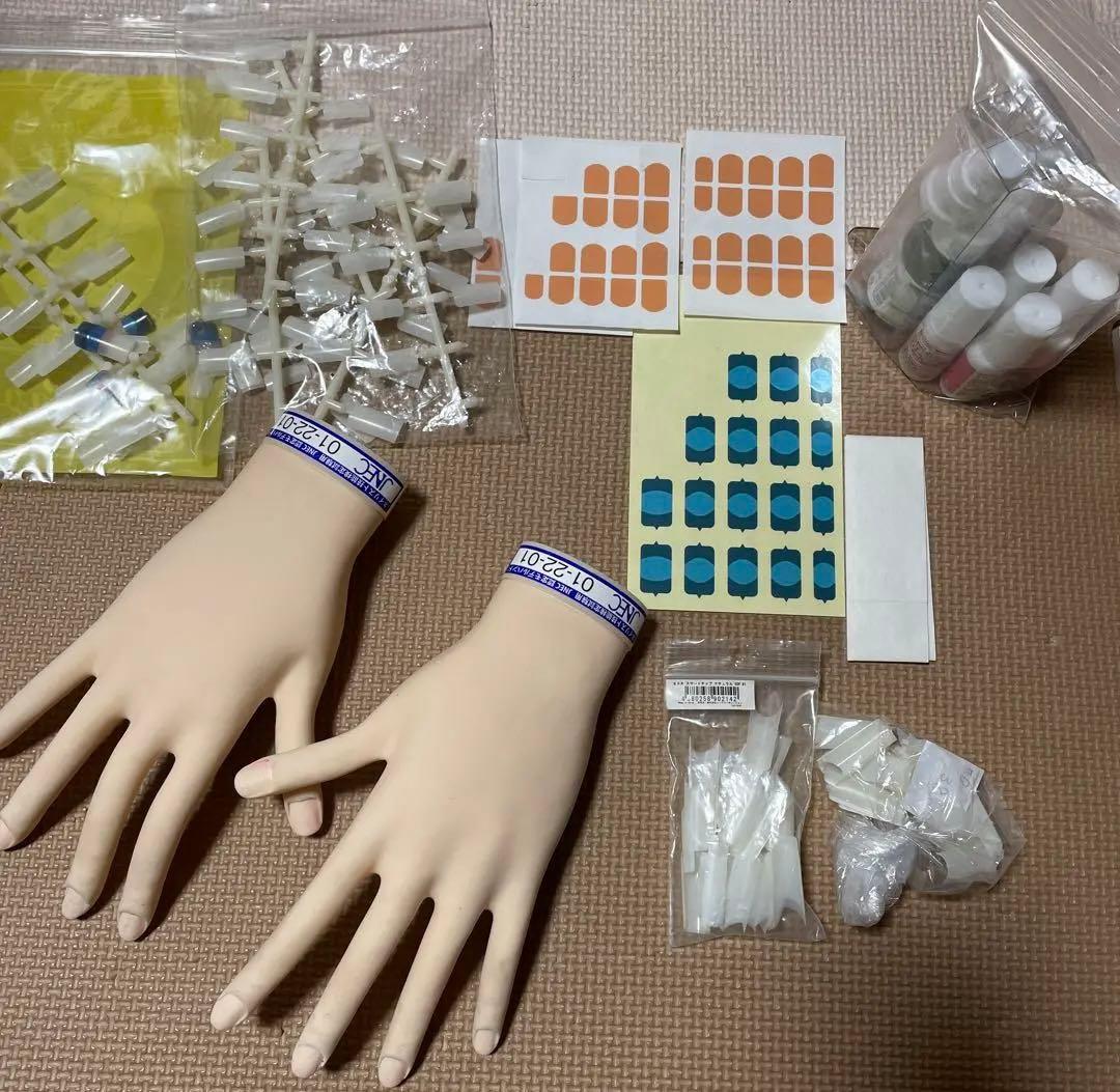 ネイリスト検定2級 認定ハンド チップラップ アクティベーター 練習