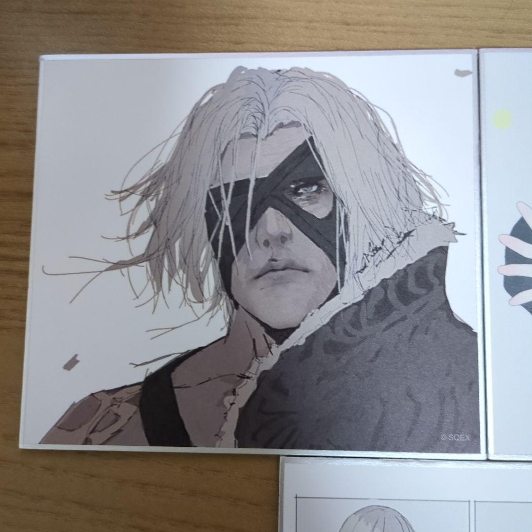 NieR Series ミニ色紙コレクション D.K イラスト - メルカリ