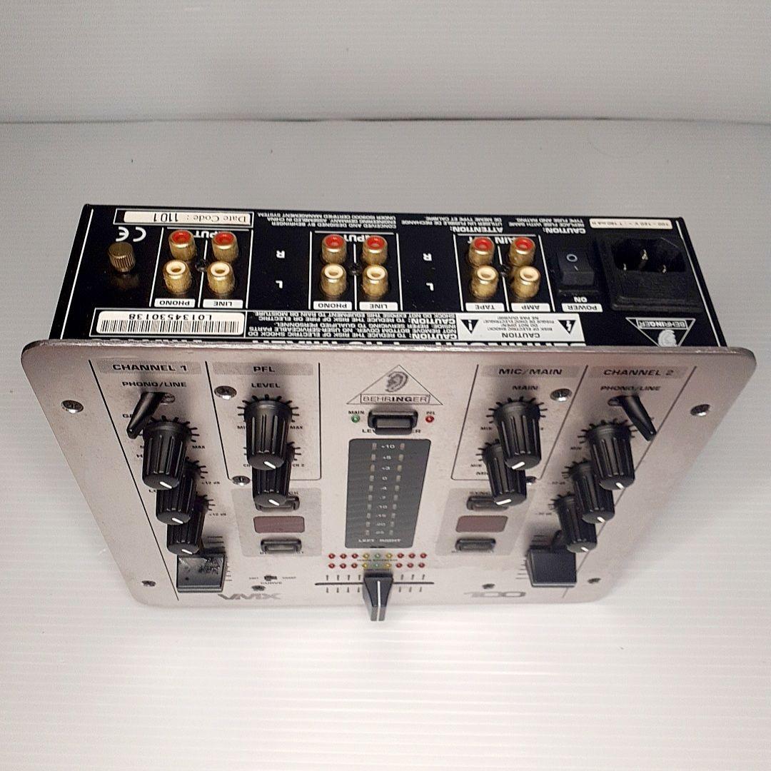 BEHRINGER ベリンガー DJミキサー VMX100 動作確認済み - メルカリ