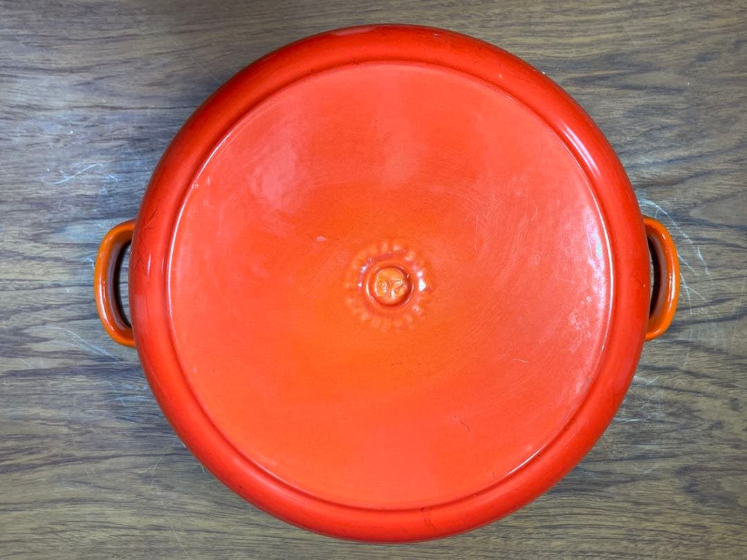 LE CREUSET ル・クルーゼ　ココットロンド26cm／5.4ℓ オレンジ