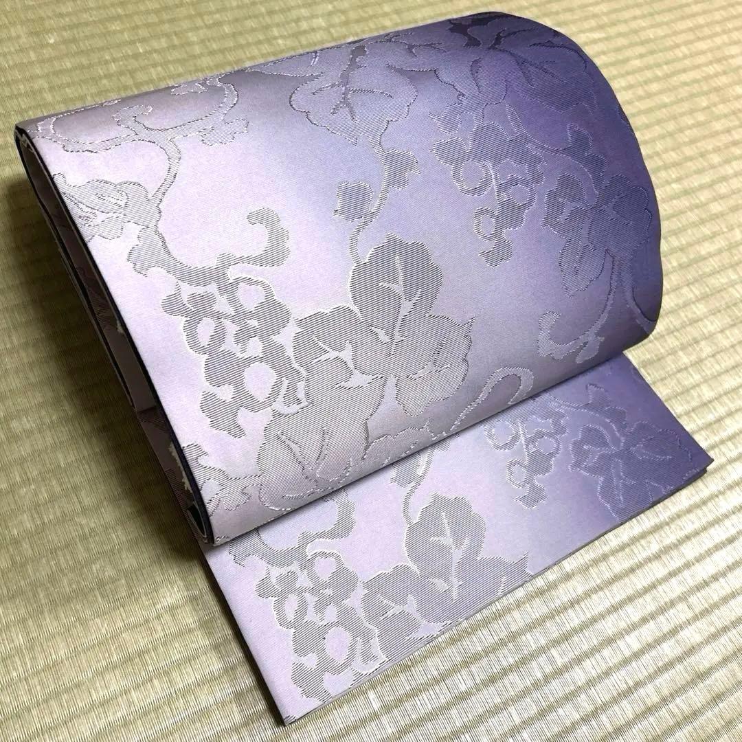 マークンページ　正絹　全通袋帯《ぼかし　葡萄唐草》