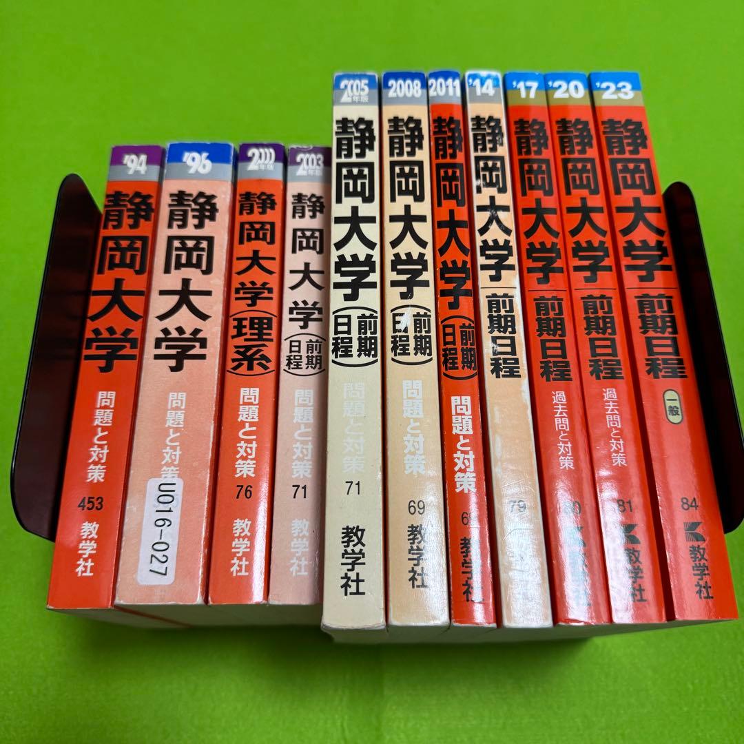赤本 静岡大学 前期日程 1990年～2022年 32年分