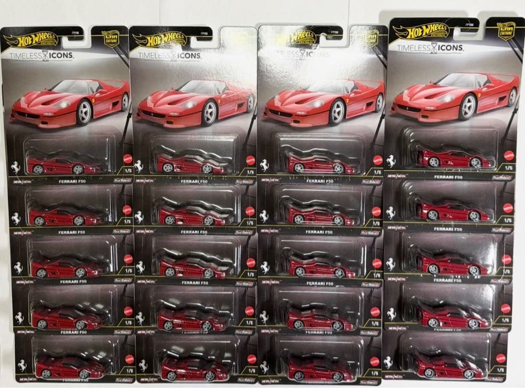 ホットウィール フェラーリ Ferrari F50 赤 20台セット - メルカリ