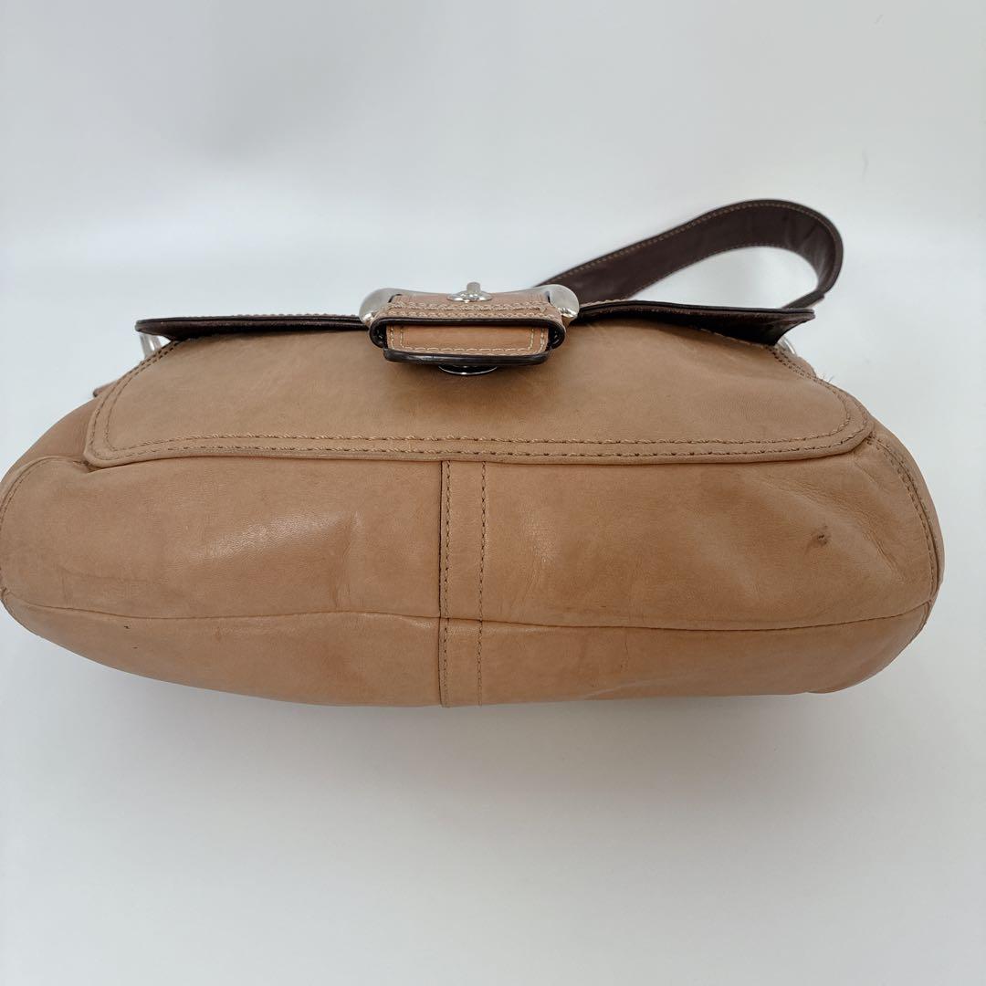 COACH Soho One-Shoulder Handbag Brown - メルカリ