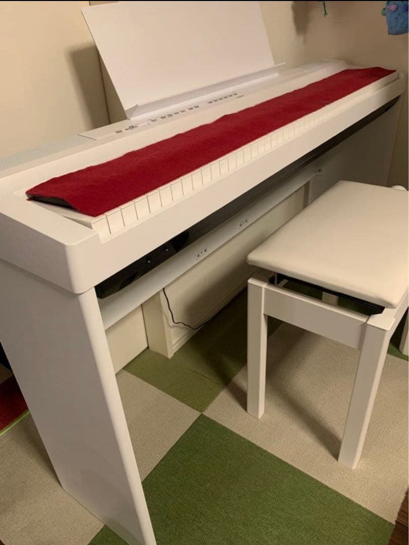 YAMAHA P125 WH　【※横浜受け渡し限定】ヤマハ電子ピアノ Amazon | YAMAHA P-125a WH ホワイト 電子ピアノ 88鍵盤 Xスタンド