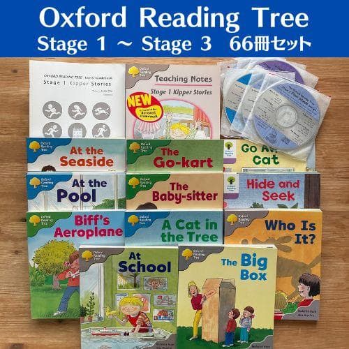 Oxford Reading Tree 66冊｜CD 日本語ガイドブック ORT