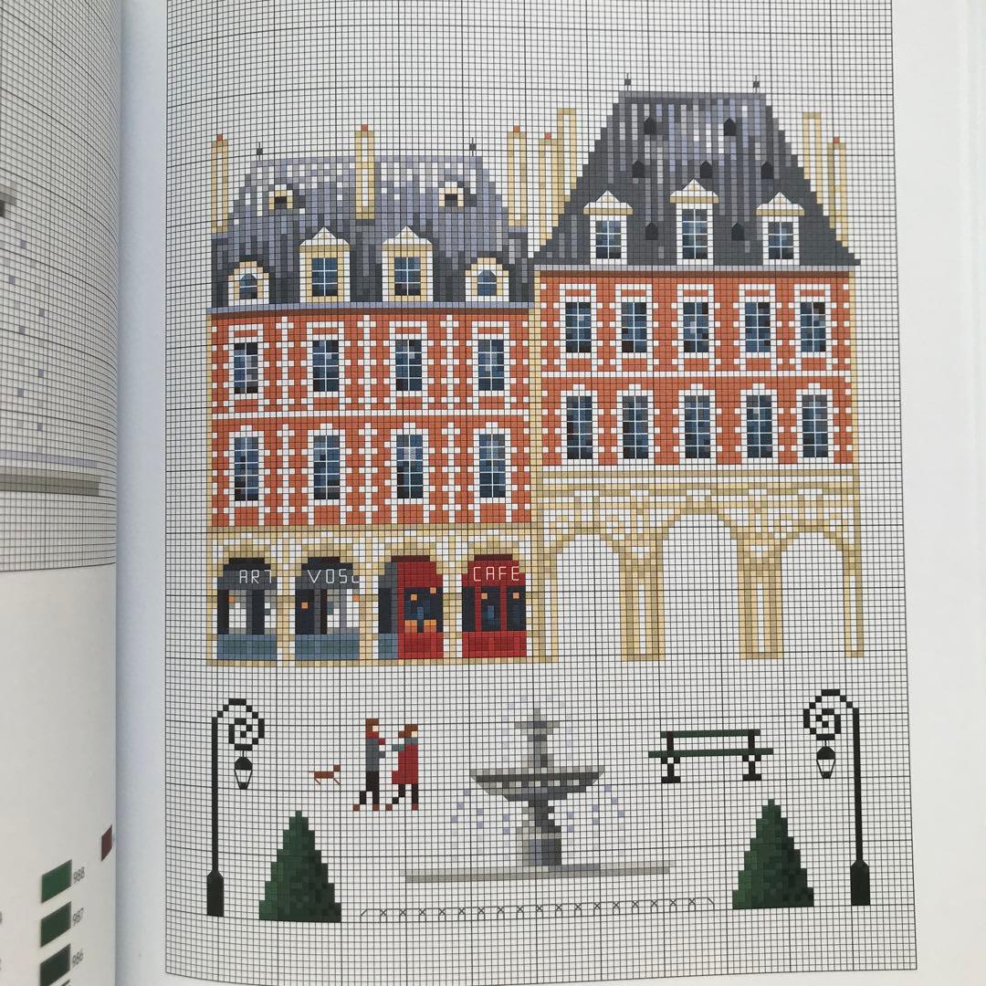 値下げ】RUES DE PARIS クロスステッチ図案集 洋書 希少品 絶版 - メルカリ