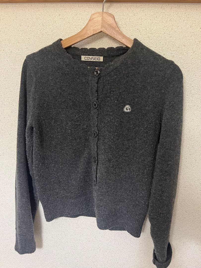 COYSEIO グレー 長袖カーディガンの通販はau PAY マーケット - 輸入