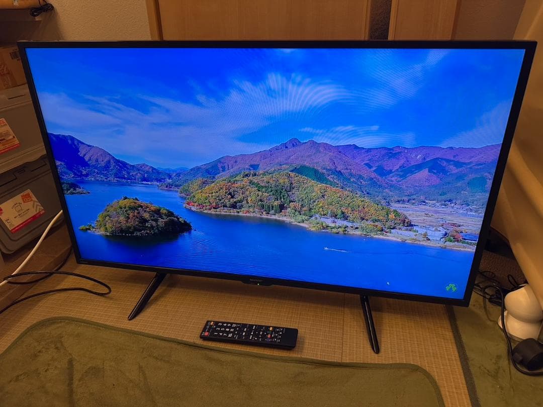 SHARP シャープ　42型　テレビ 2T-C42BE1 21年製　映り綺麗！ Amazon | シャープ 42V型 フルハイビジョン 液晶 テレビ AQUOS USB外