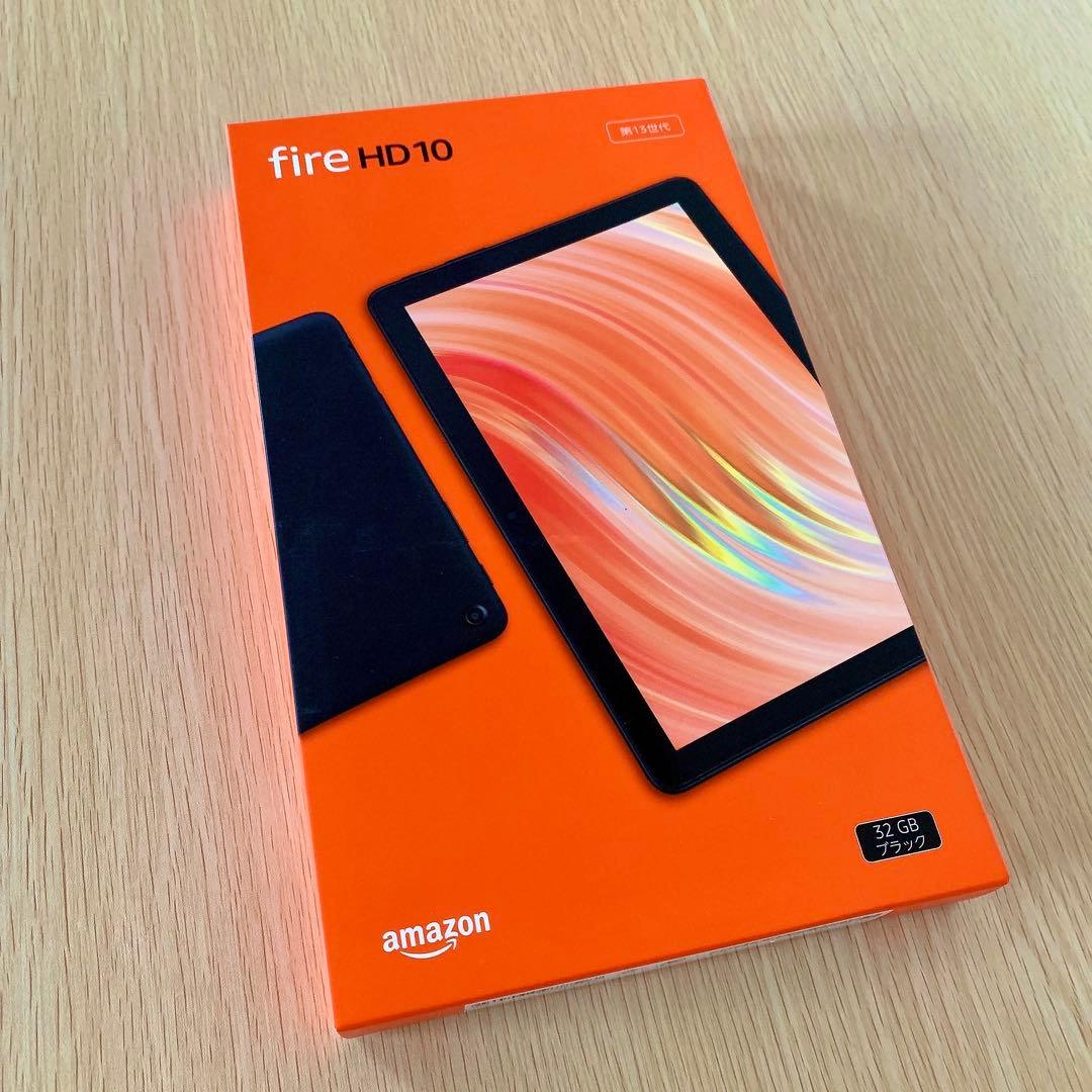 Amazon Fire HD 10 ディスプレイ 32GB ブラック 13世代 アマゾンFire HD 10タブレットに新世代モデル。32GB版1万9980円、予約