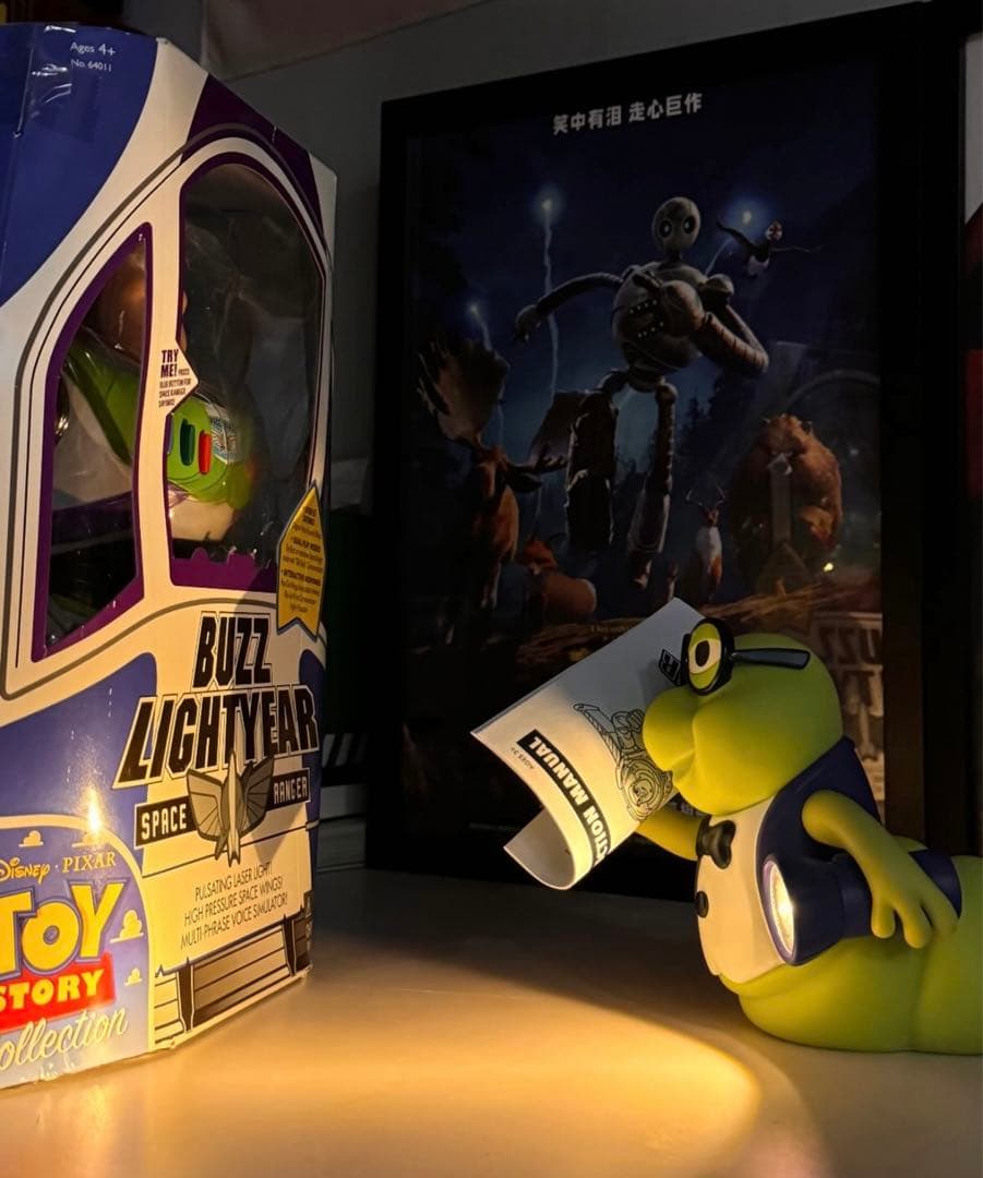 実物大】トイストーリー ブックワーム 激レア - メルカリ