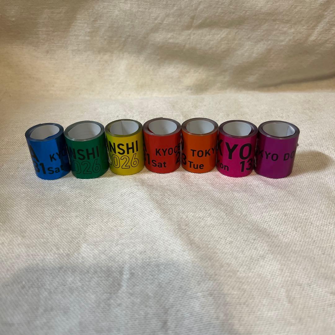 なにわ男子Voyage銀テープフル 7本 - メルカリ