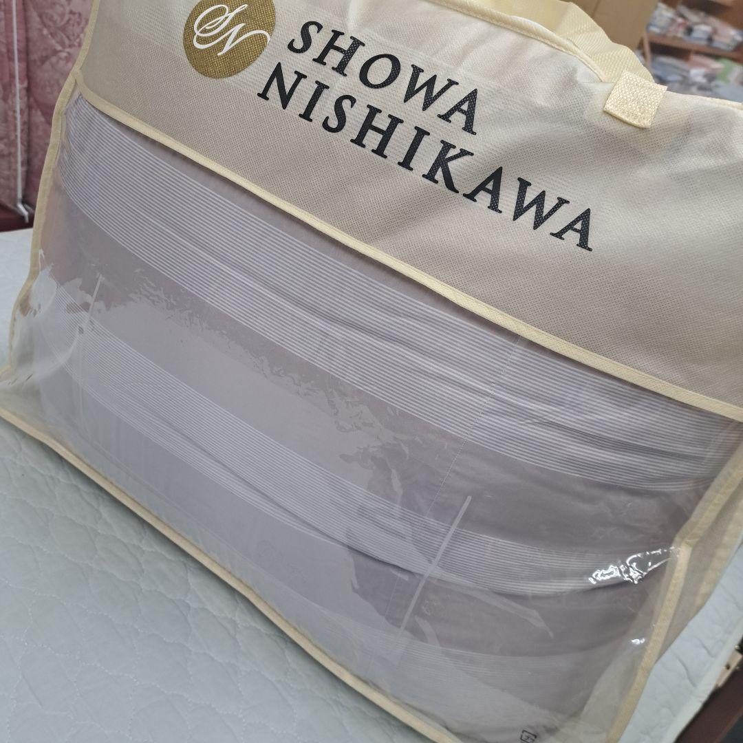 新品 西川 羽毛布団 シングルロング 羽毛掛け布団 ダウン ハイボリューム 日本 西川（nishikawa） 羽毛布団 シングル ロング ダウン85％ 掛け布団