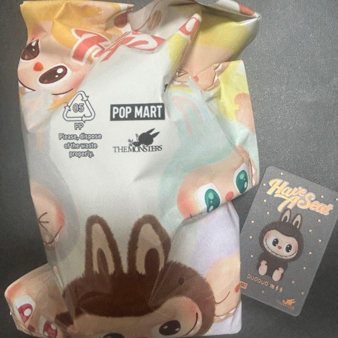 Secret LABUBU have a seat DUODUO シークレット - メルカリ