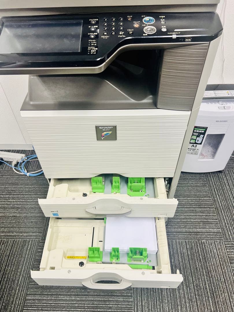 シャープ 業務用プリンター タッチパネル式 複合機 高田馬場駅 受取