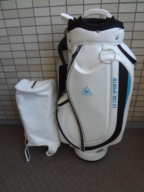 ルコック / le coq 9型キャディバッグ(QQBQJJ03) 白 極上品 ルコック / le coq 9型キャディバッグ(QQBQJJ03) 白 極上品 - メルカリ
