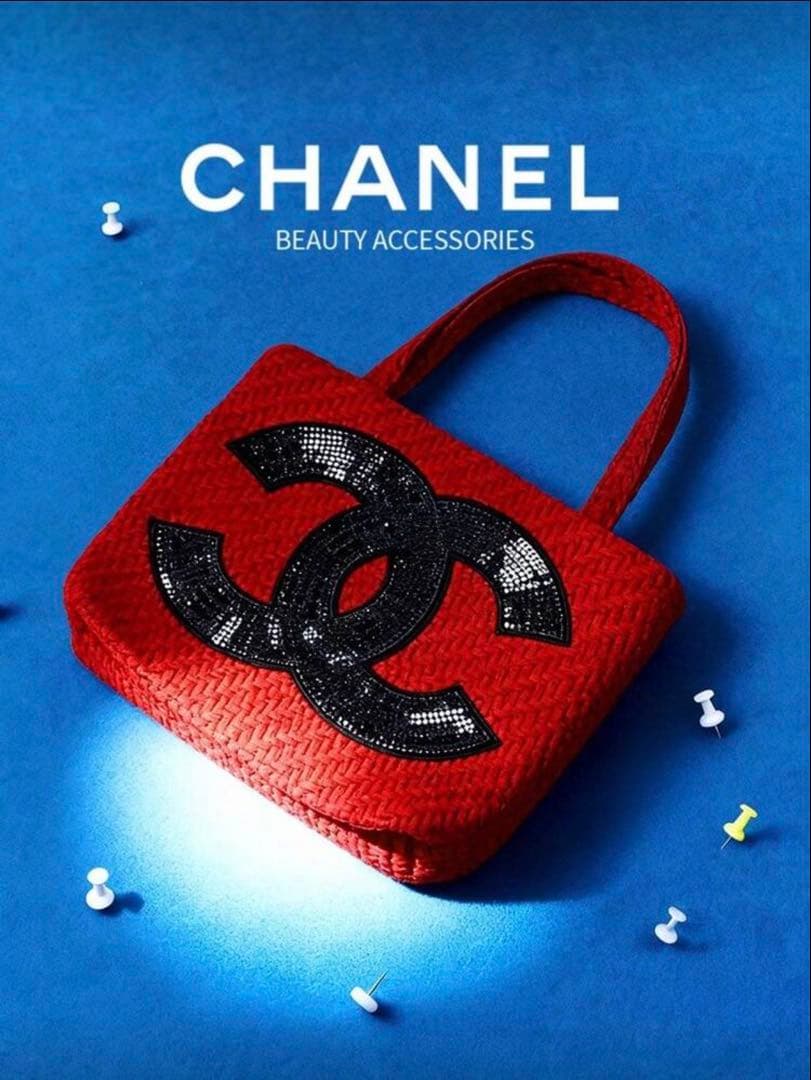 即日発送 CHANEL ノベルティトートバッグ ビッグココマーク レッド お値下げ中❗️CHANEL ノベルティトートバッグ ビッグココマーク