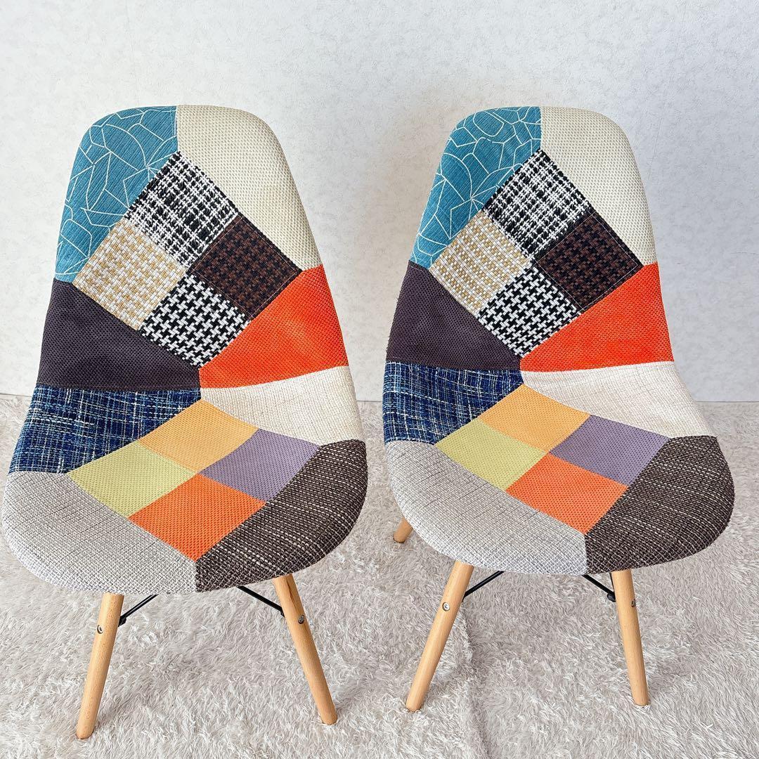 ティナ様リクエスト品】ダイニングチェア 2脚セット イームズチェア