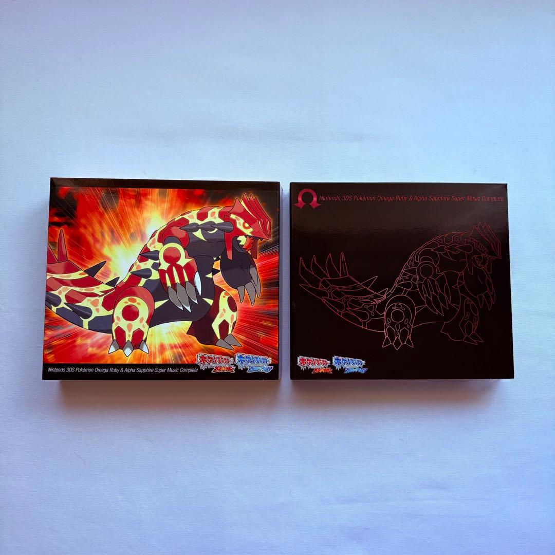 帯付き美品】ポケモン オメガルビー・アルファサファイア サントラ