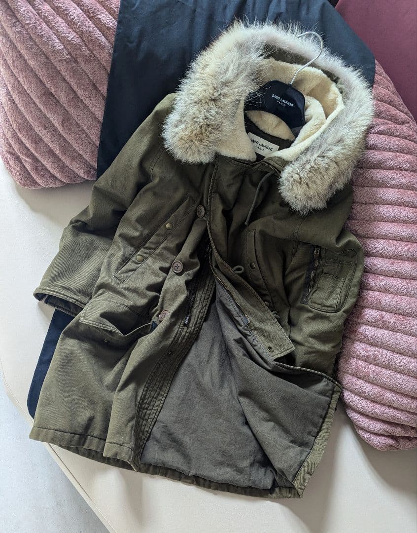 極上 稀少 2014SS エディ期 サンローラン·パリ 世界最高峰 モッズ