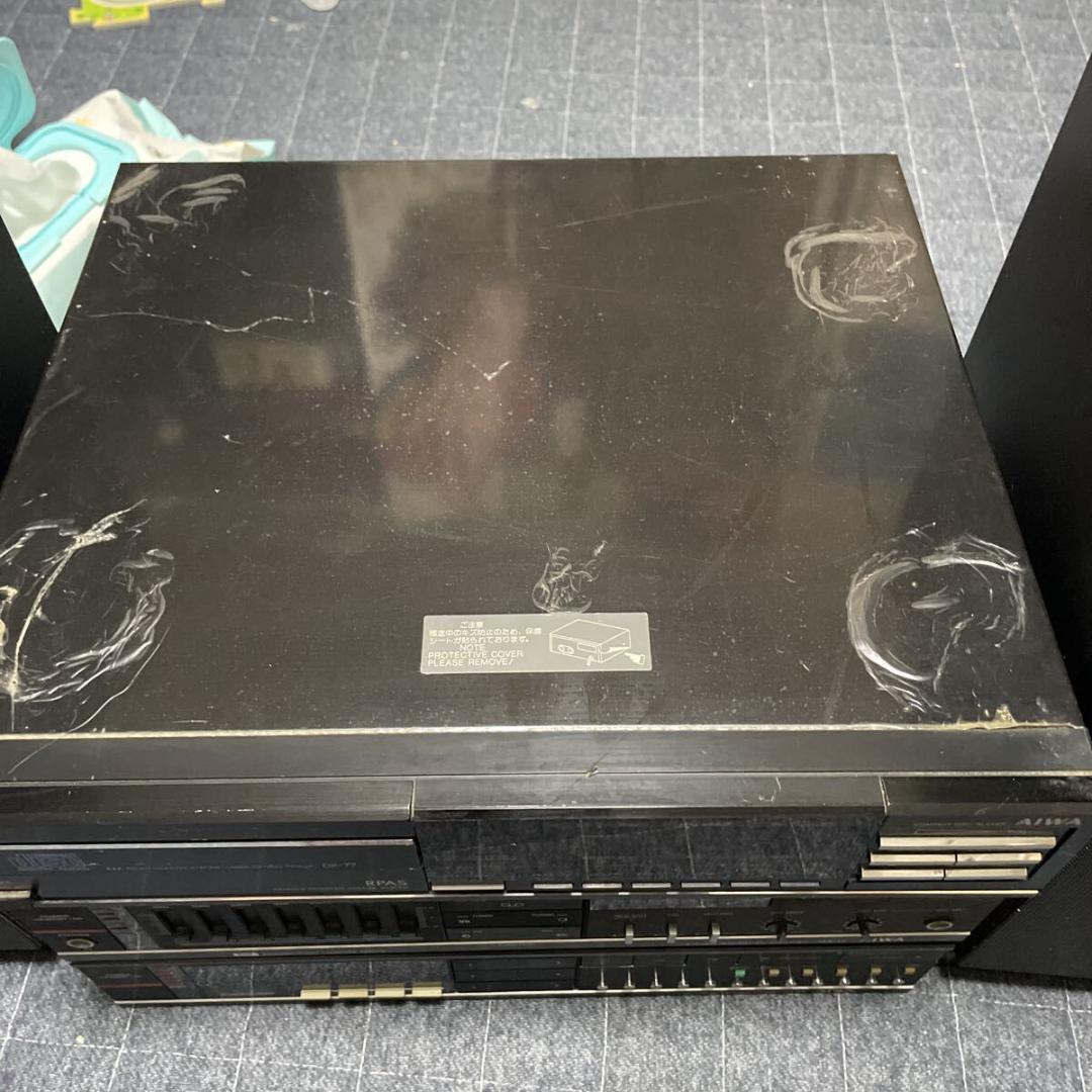 コンポ AIWA DX-77 MX-12 TX-12 スピーカー SX-V8 - メルカリ
