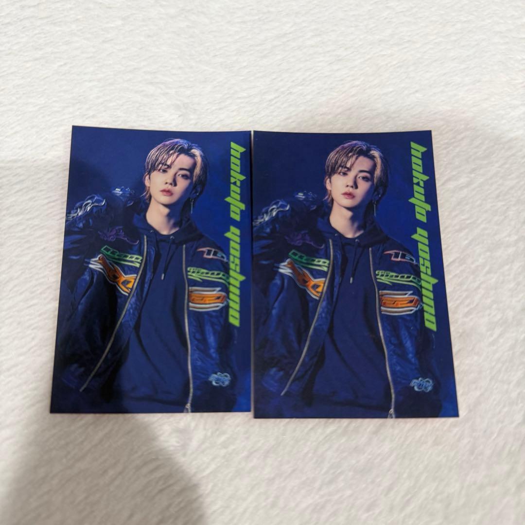 吉野北人 フォトカード トレカ シール 2枚セット - メルカリ