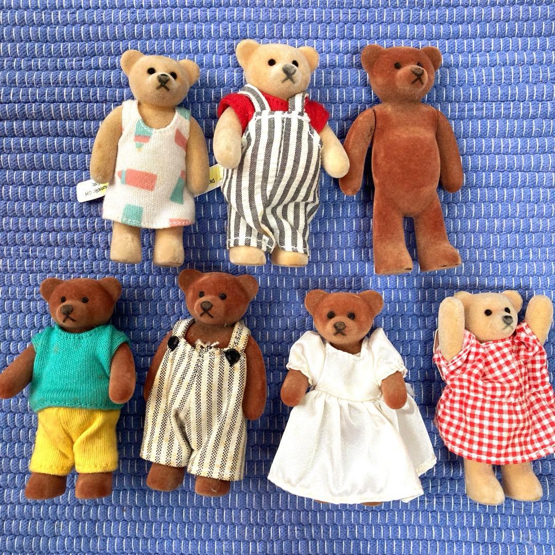 マクドナルド ハッピーセット テディベア 7体セット - メルカリ