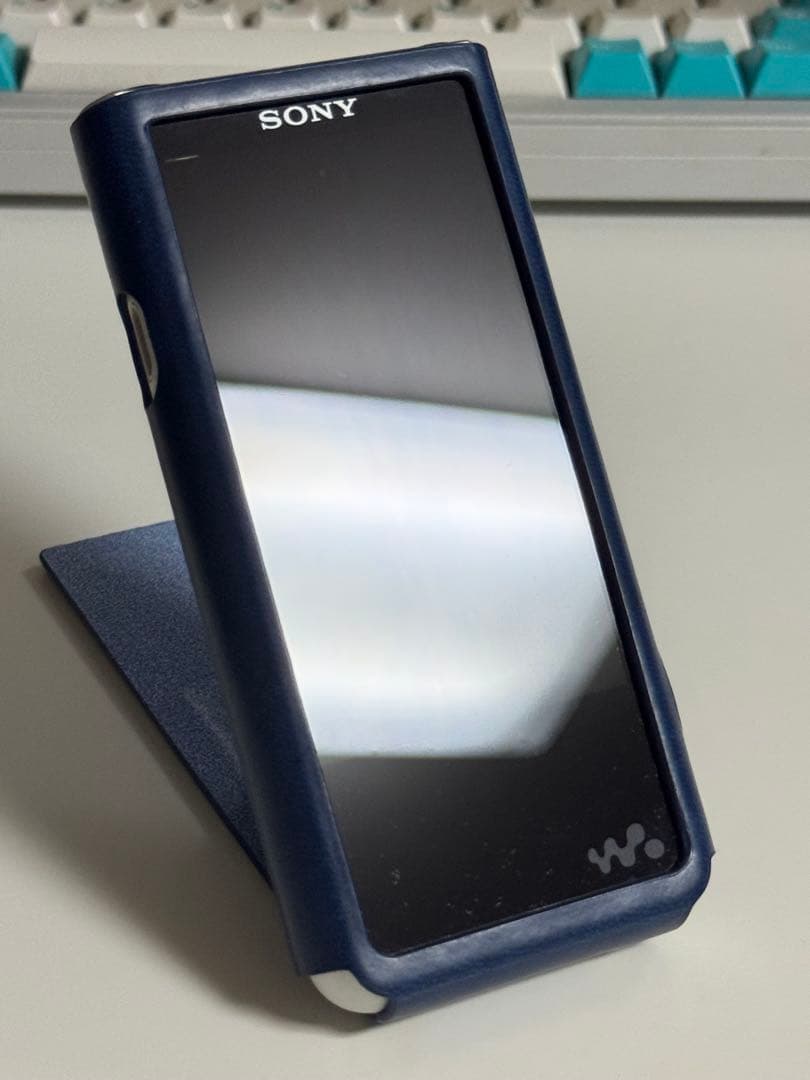 【箱付き】SONY NW-ZX507 シルバー 本体+ケース+保護フィルム2枚 Amazon | に適用するソニー ウォークマンNW-ZX500 ZX505 ZX507 ケース