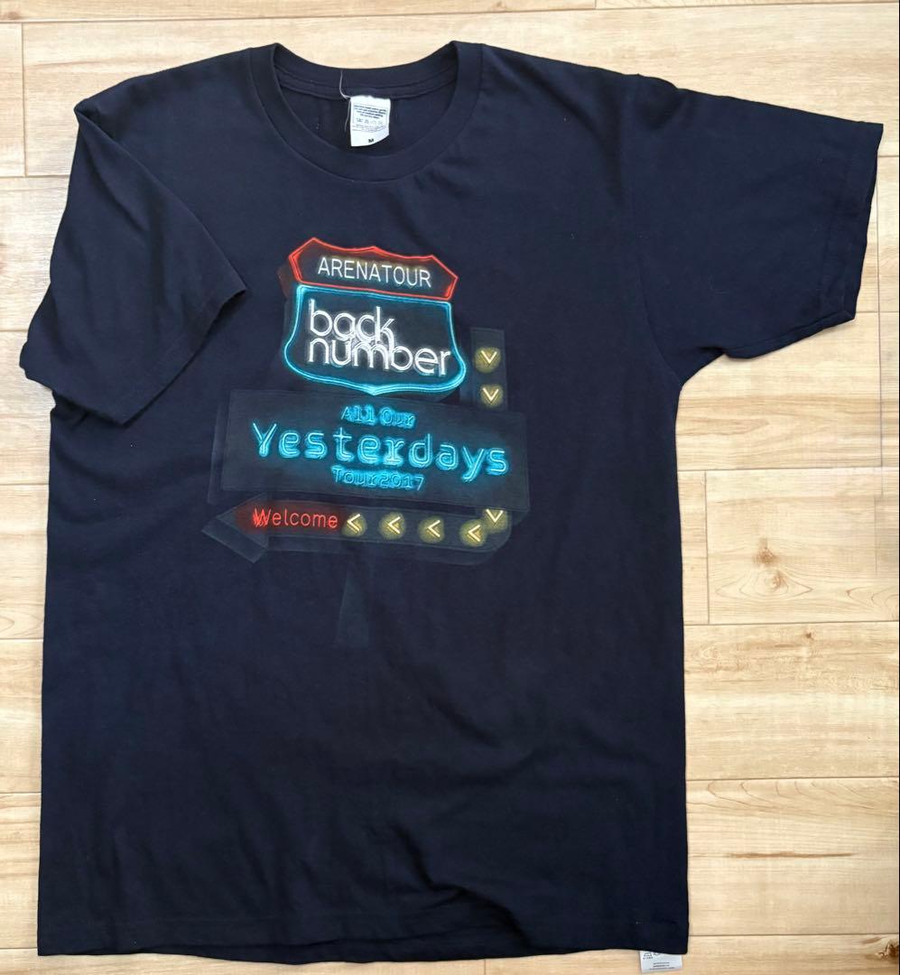 back number バックナンバー ツアーTシャツ 2017 M Tシャツ - メルカリ