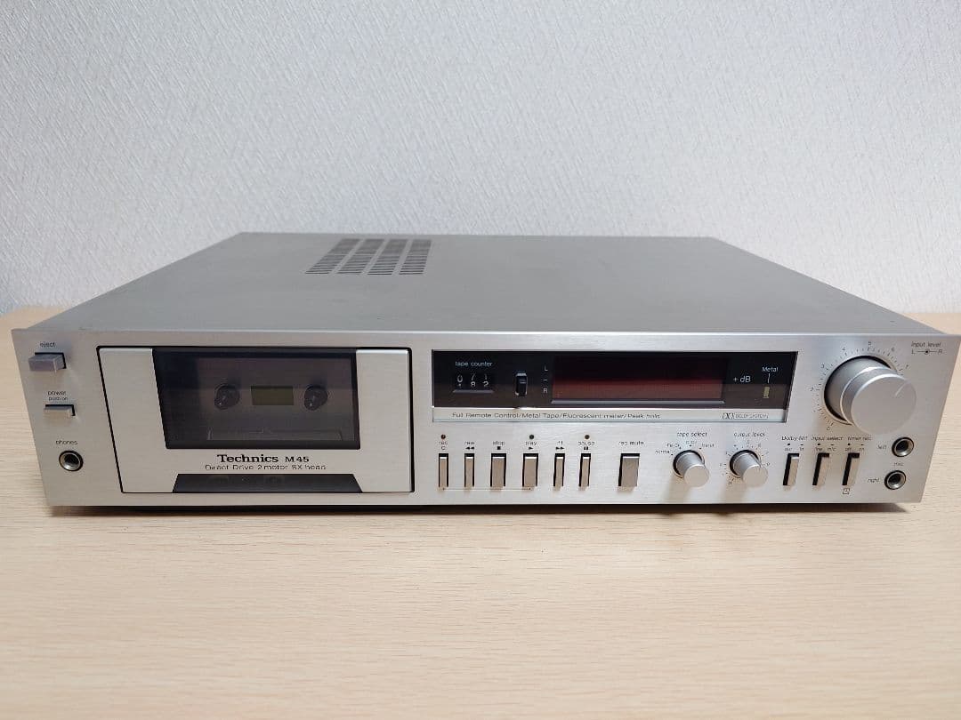 Technics RS-M45 カセットデッキ ジャンク品 - メルカリ