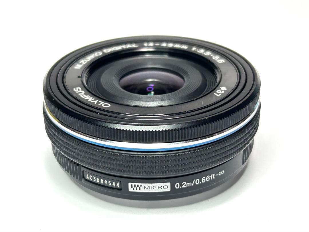 OLYMPUS 14-42mm f3.5-5.6 EZ 【動作品】ブラック544