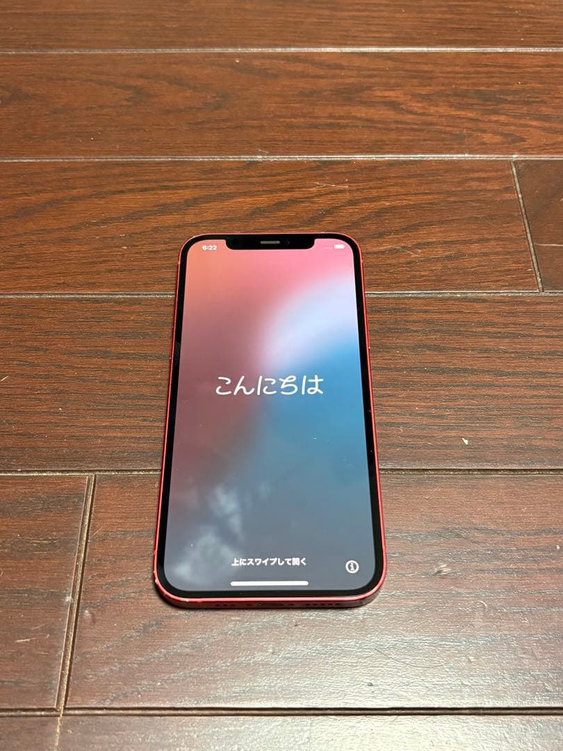 Apple iPhone 12 （赤） 背面にキズ等あり。 - メルカリ