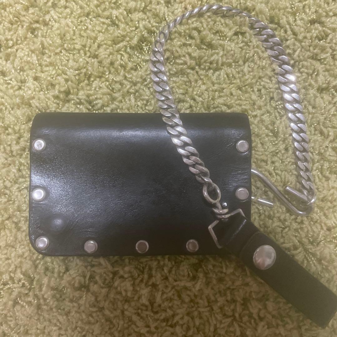 【美品】テンダーロイン財布ウォレットチェーン TENDERLOIN（テンダーロイン） ウォレット チェーン ロング 45cm 本革