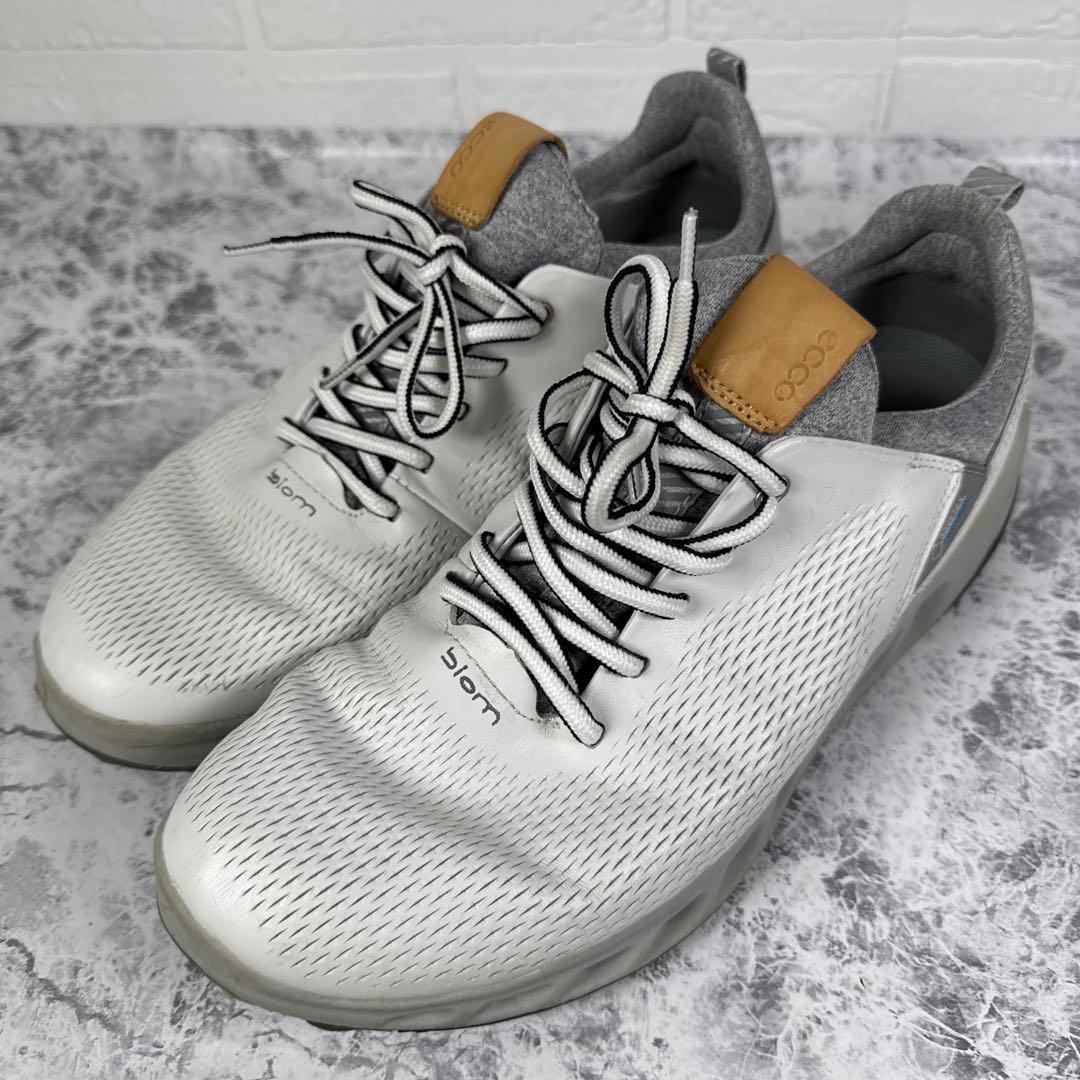 廃盤品 エコー ゴルフ メンズ シューズ バイオム 26.5cm ゴアテックス