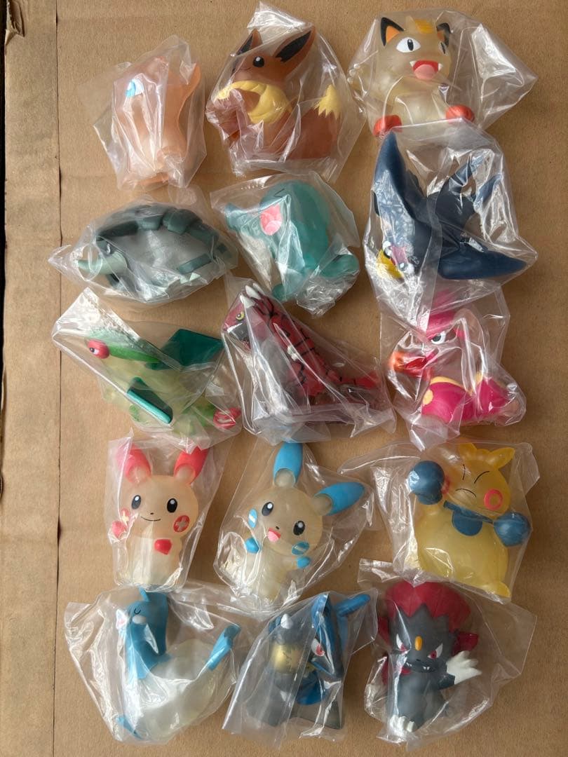 クリア】キメわざポケモンキッズ2 15体コンプリートセット 全部クリア