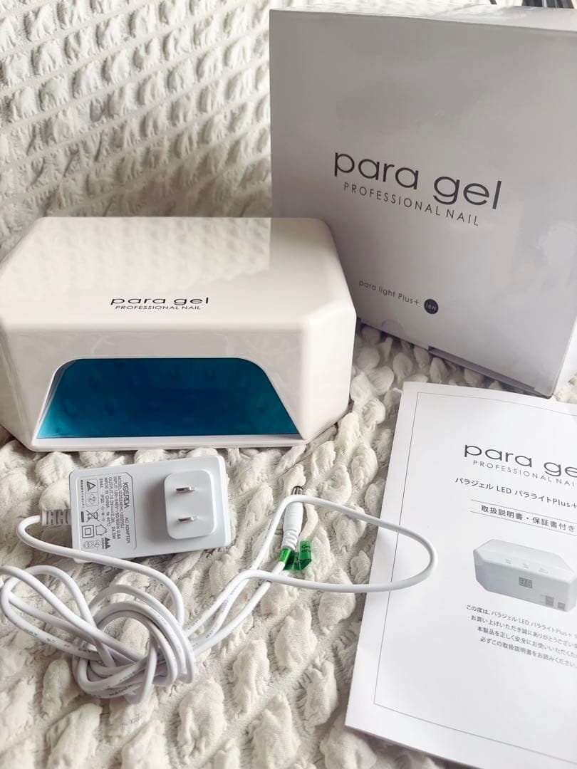 【ローズ】para gel パラジェル LEDネイルライト ホワイト 楽天市場】para gel パラジェル LED パラライトスティック 3W LED