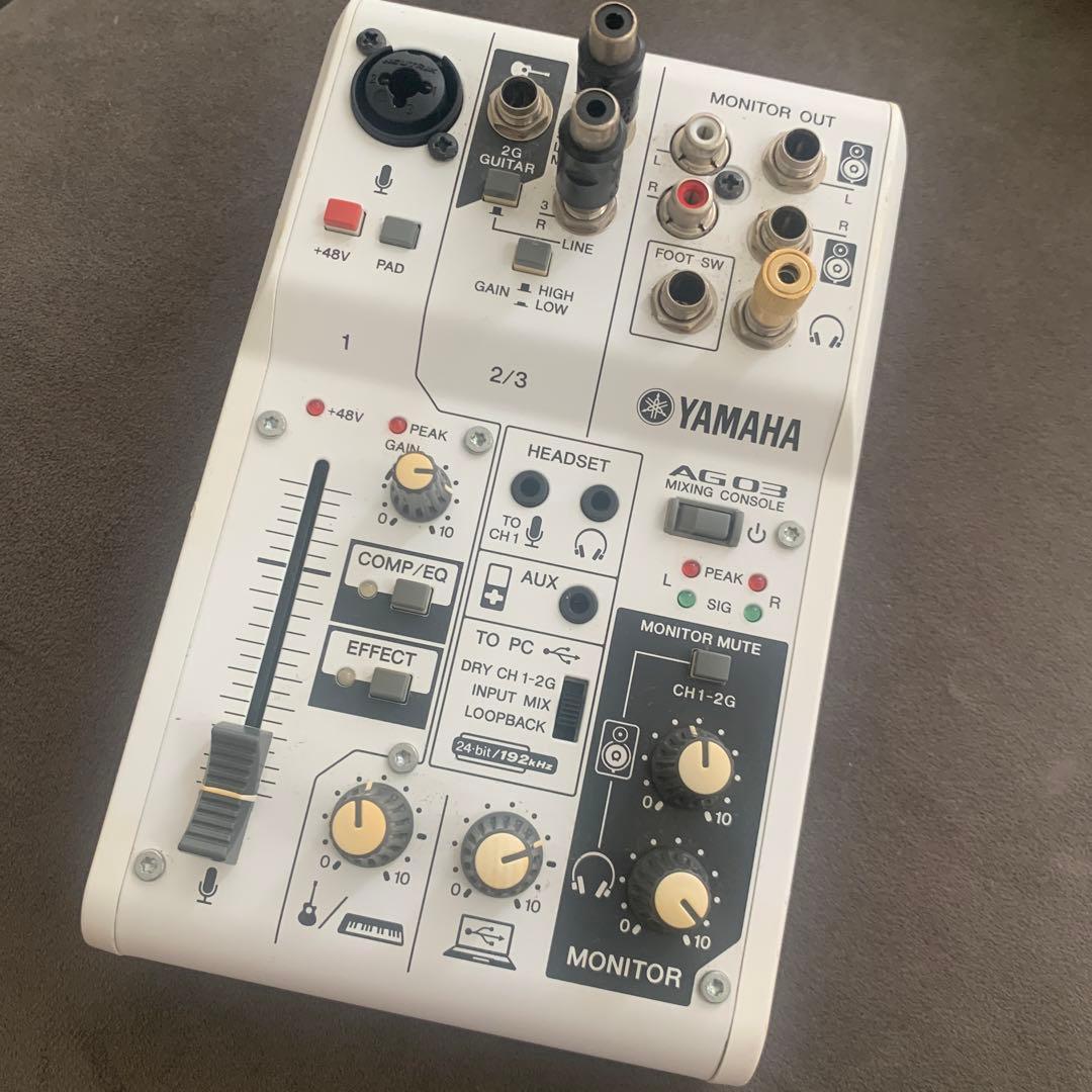 YAMAHA AG03 × AT2020 配信者用機材セット - メルカリ