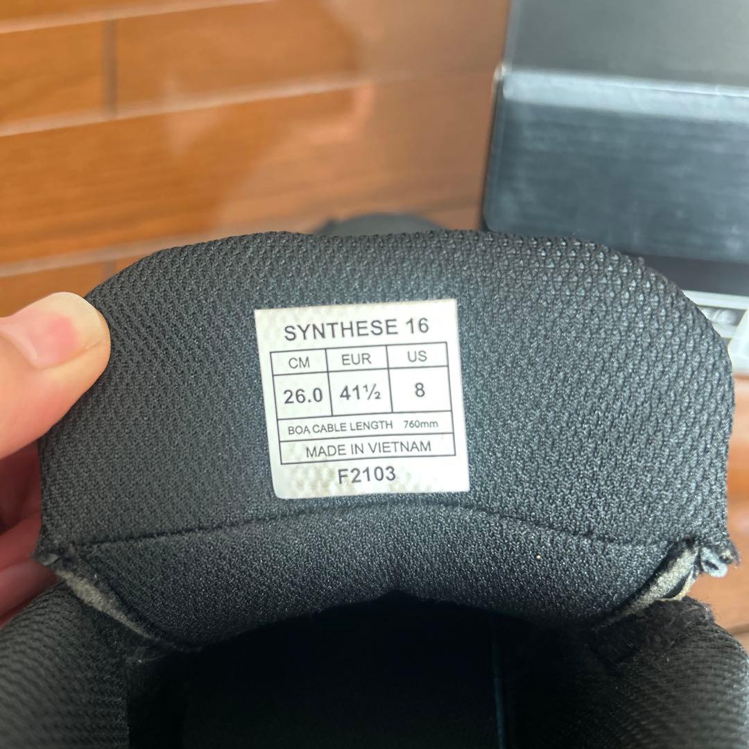 elf SYNTHESE 16 バイクシューズ 26.0cm