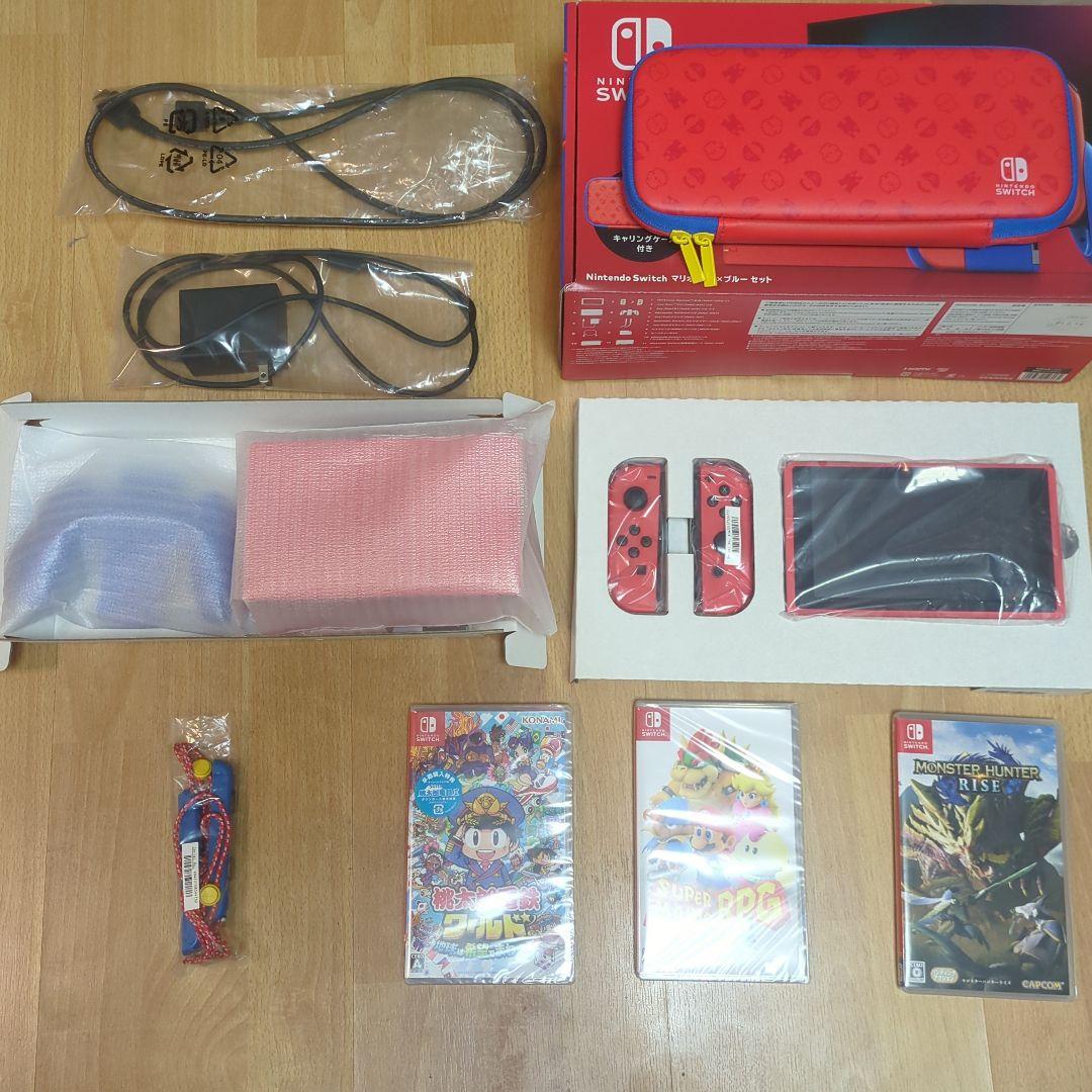 しるこ様Nintendo Switch 本体 マリオレッドブルー【新品ソフト付】 Amazon.co.jp: Nintendo Switch マリオレッド×ブルー セット : ゲーム