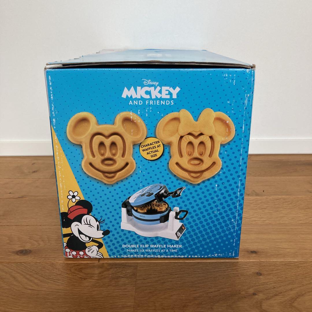 超希少!!・未使用品!!】ミッキー ミニー ダブル フリップ ワッフルメーカー