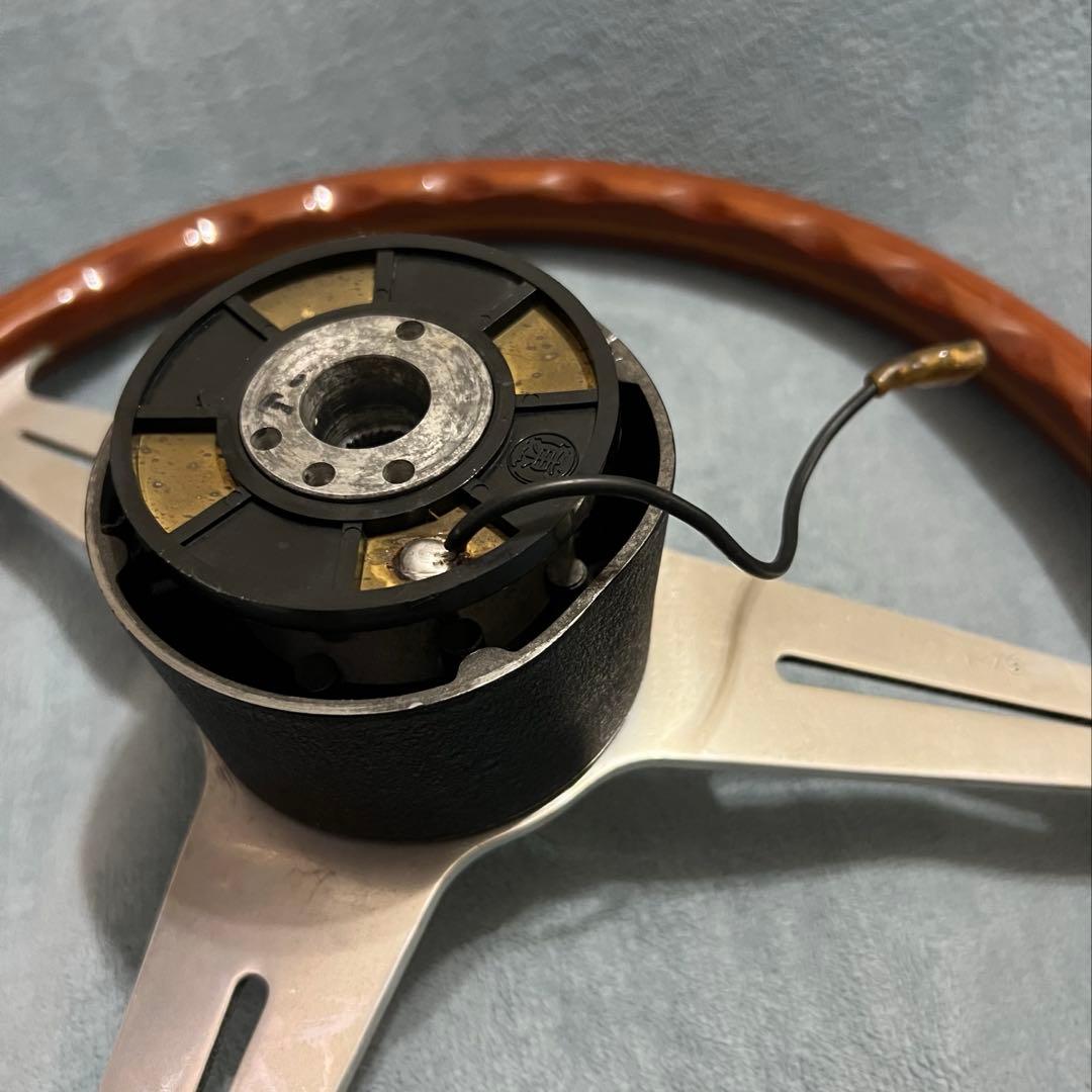 NARDI ナルディ クラシックウッド＆ポリッシュスポーク　36.5cm