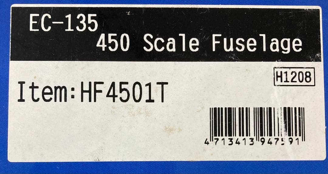 HFD2148 ☆未使用☆For Trex450用 スケールボディ EC-135 - メルカリ