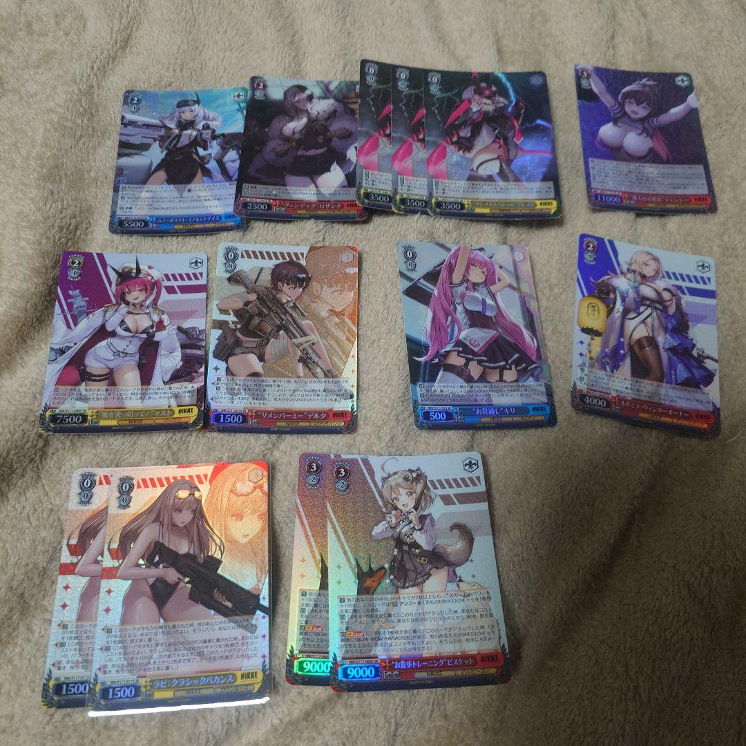 NIKKE フルホイルデッキ 扉電源 ニケ ヴァイス デッキパーツ付き 勝利